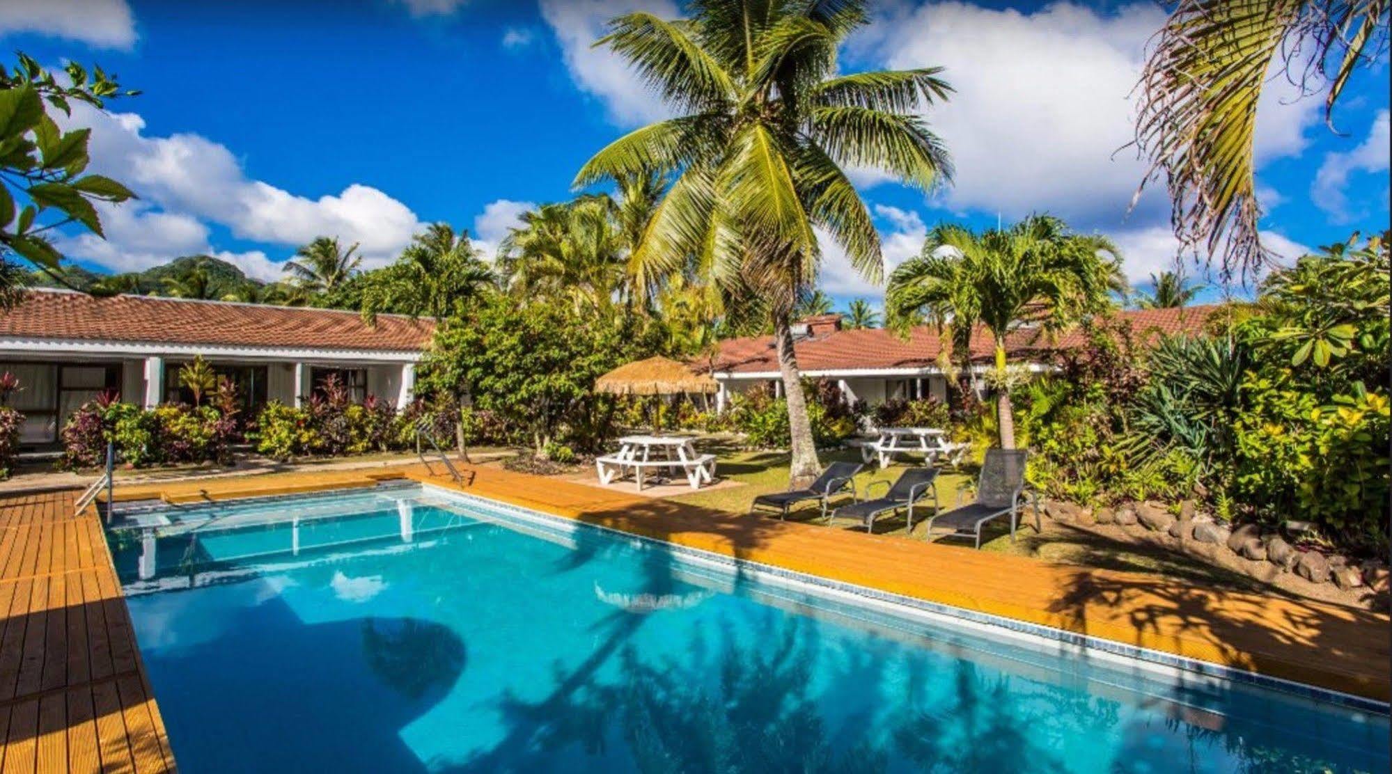 The Black Pearl Beachside Apartments Rarotonga Exterior foto